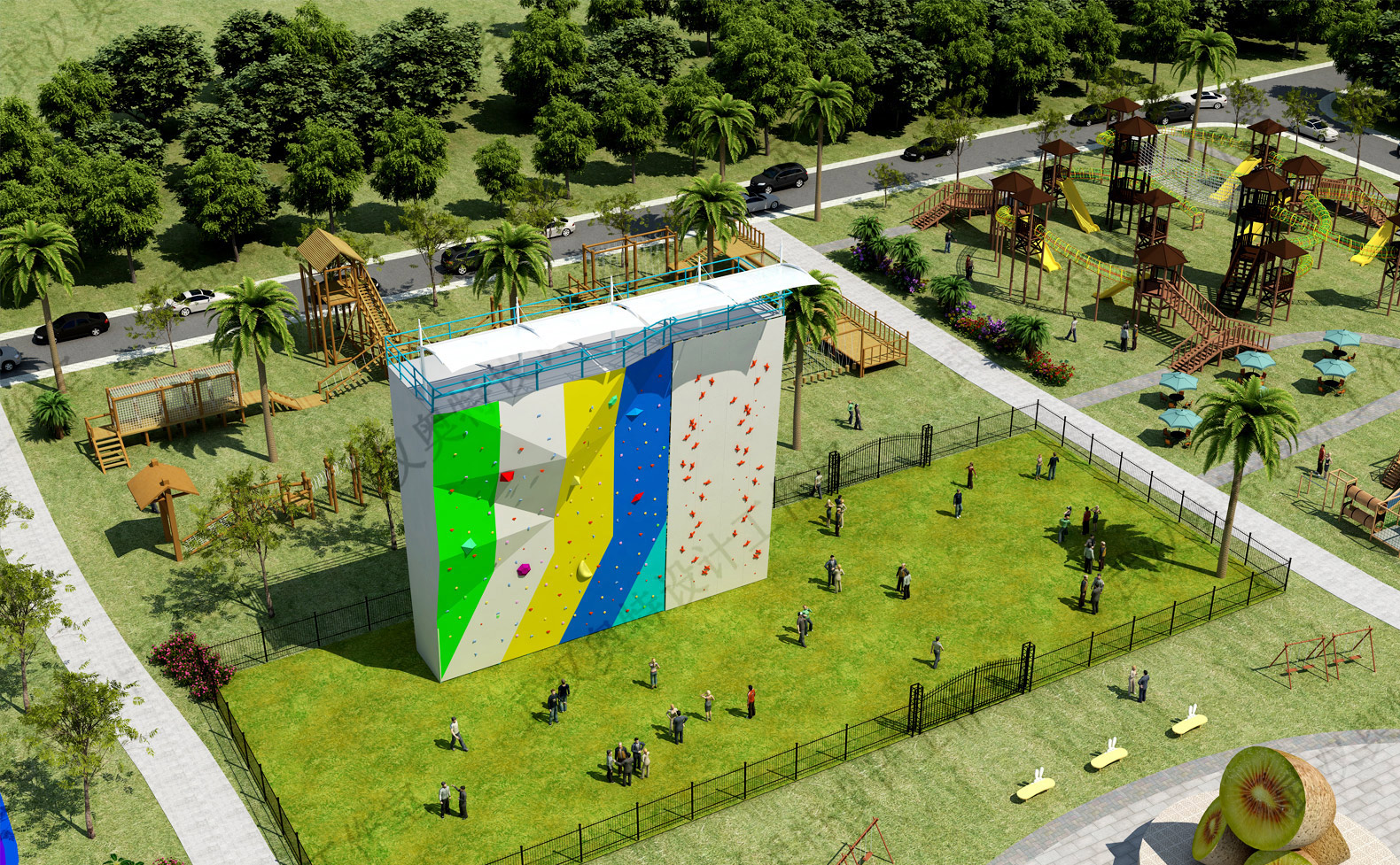 攀岩训练基地建设(图1) 攀岩训练基地建设(图1)