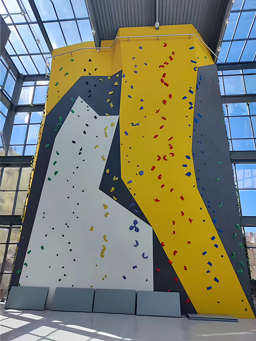 攀联赛事攀岩墙(图2) 攀联赛事攀岩墙(图2)